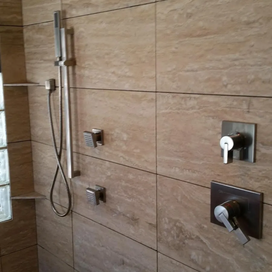 Shower fixture installation for Water Heater Replacement in Hainesport